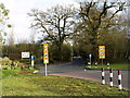 Whitmoor Lane, the minor road from the A320 to Jacob