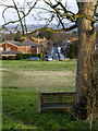 The view northwards from Merrow Down