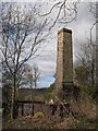 NY9965 : Pottery chimney and ruins by Mike Quinn