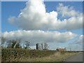 Farm buildings near Barlborough from the A 619