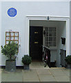 TQ3079 : 6, Cowley Street, London SW1 with Blue Plaque by Kevin Gordon