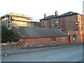 Outbuildings behind The New Inn