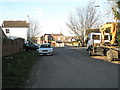 Grabber lorry in Salisbury Road