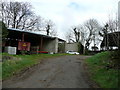 SW8961 : Farm buildings at Trebudannon by Jonathan Billinger
