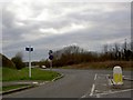 Junction onto Ashby Road near the airport