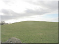 Drumlin topped with a standing stone