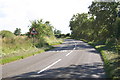 The road heading towards Twyford