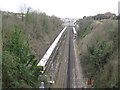 Dartford: Railway line from the St Vincents Road bridge (1)