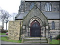 The Parish Church of St Margarets, Horsforth, Porch