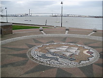 TQ5975 : Greenhithe: Ingress Park & the River Thames by Nigel Cox