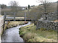 Footbridge over the River East Allen