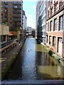 Rochdale canal after clean up (from Oxford road)