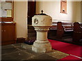 Parish Church of St Wilfrid, Pool-in-Wharfedale, Font