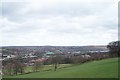 View from Worrall Road towards Sheffield