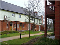 SU9852 : Terraced Housing, Queen Elizabeth Park by Colin Smith