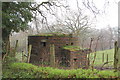 Pillbox overlooking the river Usk near Chain Bridge