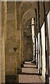 Flying buttresses, Exeter cathedral