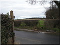 Over the stile, then  onto Fox Farm