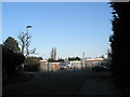 Entrance to British Telecom Vehicle Depot, Cosham