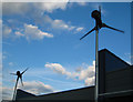 Wind turbines, Neasden