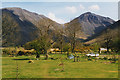 NY1807 : National Trust campsite at Wasdale Head by Nigel Brown