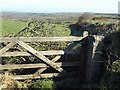 Gate beside the A395