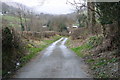 Road heading down to Ty-nant