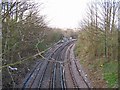 Branch line from Sittingbourne to Sheerness