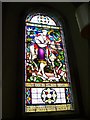 ST9627 : Stained Glass Window, St Peter's Church, Swallowcliffe by Maigheach-gheal