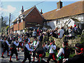 Morris Men at the Rose Cottage, Alciston, East Sussex