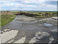 Former line of main road, Trewannion Gate