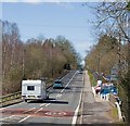 The A36 as it enters Plaitford