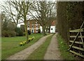 A view of Blue Mill from Blue Mill Lane