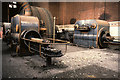 SJ6799 : Steam engine, Leigh Spinners. by Chris Allen