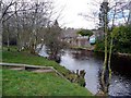 Riverside housing at Catrine