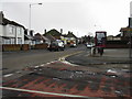 Looking S along Newington Road from Bush Avenue