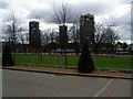 Glasgow Green, looking to the Gorbals