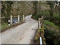 Bridge over Tregoodwell Brook