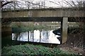 The River Avon flowing under Parkfield Road