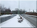 Snow covered Parkway