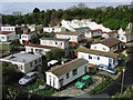 Small mobile home park at Mount Pleasant, near Minster