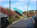 Covered steps between Braintree Freeport Station and Freeport Braintree