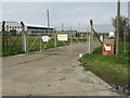 Fuel storage depot on Alland Grange Lane