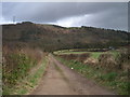 Track to Wrekin Buildings