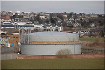 NT0986 : Gas holder by Paul McIlroy