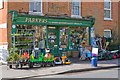 Shop front of Parkers garden machinery and DIY shop, Denmead