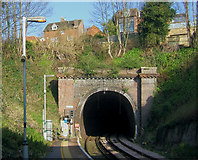 TQ4109 : Lewes Railway Tunnel, Lewes, East Sussex by Kevin Gordon
