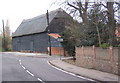 Barn by Lower Street near Sproughton Hall