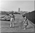 Cromer Putting Green, Norfolk, taken 1964