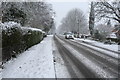 Hinton Way in snow